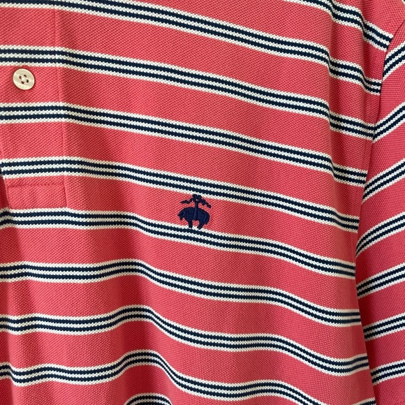 Brooks brothers Men’s pink striped polo shirt - Picture 4 of 7